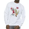 Tom & Jerry - Sweatshirt für Herren BI47144 (5XL) (Weiß) Produktbild-Vorschau 3