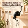 Katzenlampe 2er Set, Katzenfigur als Buchablage Dekolampe, Produktbild-Vorschau 4