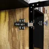 Glasvitrine mit 3 Türen, Vitrine mit Beleuchtung 8 Farbe Produktbild-Vorschau 8