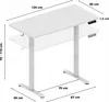 Huzaro Hero 8.1 White Gaming Desk Voir les images du produit 22
