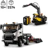 LEGO Technic Volvo FMX LKW mit EC230 Electric Raupenbagger, Produktbild-Vorschau 3