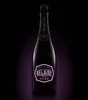 A bottle of Luc Belaire Rosé Fantôme champagne against a dark, gradient background with purple lighting. Produktbild-Vorschau