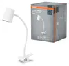 Lamp Desk Trapezium Clip Gu10 Bílá Náhled obrázku produktu 4
