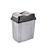 Plastový odpadkový kôš sivý 5 l Náhľad obrázku produktu 7