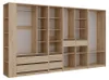 Kleiderschrank Vicco Elmo Sonoma 50 x 200 cm 5er Set, Model Produktbild-Vorschau 1