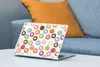 MuchoWow® Laptop Aufkleber Sticker Cover Muster - Donut - Produktbild-Vorschau 4