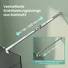 Mai & Mai 100x200cm Walk-In Dusche Duschwand für Dusche Produktbild-Vorschau 5