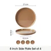 Teller set 4er Ø21 cm Speiseteller Steakteller Brotteller Produktbild-Vorschau 2