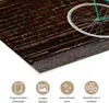 MuchoWow® Poster Grünes Fahrrad vor dem Tor 180x120 cm - Produktbild-Vorschau 2