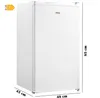 PRIMO PR120FR Kühlschrank - Tischmodell - 88L - E - Weiß Produktbild-Vorschau 2
