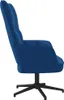 vidaXL Poltrona relax in velluto blu Anteprima dell’immagine prodotto 9