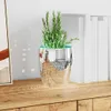 Lustro Mozaikowe Geometryczny 3 pcs Srebrny 100 x 4 cm Podgląd zdjęcia produktu 2
