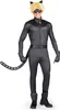 Cat Noir Miraculous™ kostuumset voor volwassenen, maat S Productafbeelding-voorbeeld 3