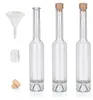 Flaschen Set Glasflaschen leer je 100ml mit Trichter Korken Produktbild-Vorschau 1