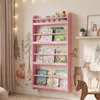 KOMFOTTEU, libreria a muro per bambini, scaffale a parete Anteprima dell’immagine prodotto 8