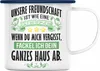 Trendation - Beste Freundin Freund Emaille Tasse Geschenk Produktbild-Vorschau 1