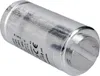 A silver cylindrical capacitor with text printed on its side, set against a white background. Podgląd zdjęcia produktu