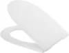 A white toilet seat is shown from a diagonal angle against a white background. Podgląd zdjęcia produktu
