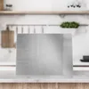 DEQORI Schneidebrett Glas 40x30 cm 'Gebürsteter Stahl' Produktbild-Vorschau 3