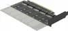 Delock PCI Express x16 Karte zu 5 x intern M.2 Key B / SATA Produktbild-Vorschau 4