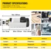 SucceBuy 4KW 2220V Luftgekühlter Spindelmotor ER25, Produktbild-Vorschau 7