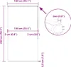 vidaXL Duschrollo mit Kassette 140x240 cm Stoffbreite 136 Produktbild-Vorschau 6