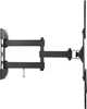 A black articulating TV wall mount is shown against a white background. Náhled obrázku produktu
