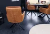 Drehstuhl GEORGE 360° mit Armlehnen Echtleder und Produktbild-Vorschau 9