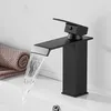 Wasserhahn Bad Schwarz Waschtischarmatur Armatur Produktbild-Vorschau 1