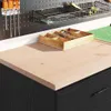 vidaXL Garagen-Aufbewahrungsschrank Schwarz Massivholz Produktbild-Vorschau 3