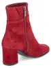 Stivaletti da donna Tamaris, colore rosso, in pelle Anteprima dell’immagine prodotto 4