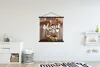 MuchoWow® Textilposter Sprichwörter - Zitate - 'Mit Liebe Produktbild-Vorschau 2
