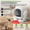 Merax Intelligente Katzentoilette mit App-Steuerung 68L, Produktbild-Vorschau 4