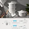 Stampi da forno DOWAN con coperchi, set di 4 (207ml) - Anteprima dell’immagine prodotto 2