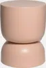 A pink cylindrical side table. Anteprima dell’immagine prodotto