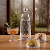 Pasabahce Botella de vidrio "Leafy" de 1,035 litros con Vista previa de la imagen del producto 1