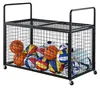 Relaxdays, carrello per palloni, 4 ruote, con freno, Anteprima dell’immagine prodotto 1