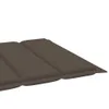 vidaXL Sonnenliegen-Auflage Taupe 200x50x3 cm Oxford-Gewebe Produktbild-Vorschau 12