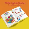 Olvy magnetické stavebnice Montessori - 126 magnetických Náhled obrázku produktu 3