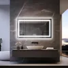 Vrygle Miroir de Salle de Bain Bluetooth 100×60 cm : Miroir Voir les images du produit 8