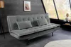 riess-ambiente Modernes Schlafsofa JAZZ 190 cm grau Cord Produktbild-Vorschau 3