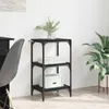 vidaXL Regał w kolorze czarnego dębu 40 x 33 x 70,5 cm Podgląd zdjęcia produktu 2