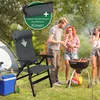 ELONEO Campingstuhl faltbar mit abnehmbarer Beinauflage, Produktbild-Vorschau 3
