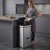 HOMCOM Mülleimer Abfalleimer mit Sensor 72 l Produktbild-Vorschau 2
