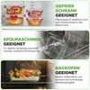 NutriChef set van glazen voorraadpotten – rood: 12 glazen Productafbeelding-voorbeeld 4