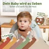 Mallie® Musselin Lätzchen Baby im 6er Set | Als Bibs, Produktbild-Vorschau 3