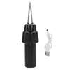 A black electric poultry defeathering tool and a white USB charging cable are shown on a white background. Náhľad obrázku produktu