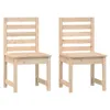vidaXL Gartenstühle 2 Stk. 40,5x48x91,5 cm Massivholz Produktbild-Vorschau 3