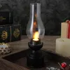 LED petrolejová lampa v retro štýle, retro LED stolná lampa Náhľad obrázku produktu 5