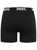 A back view of black Lonsdale London boxer shorts. Produktbild-Vorschau